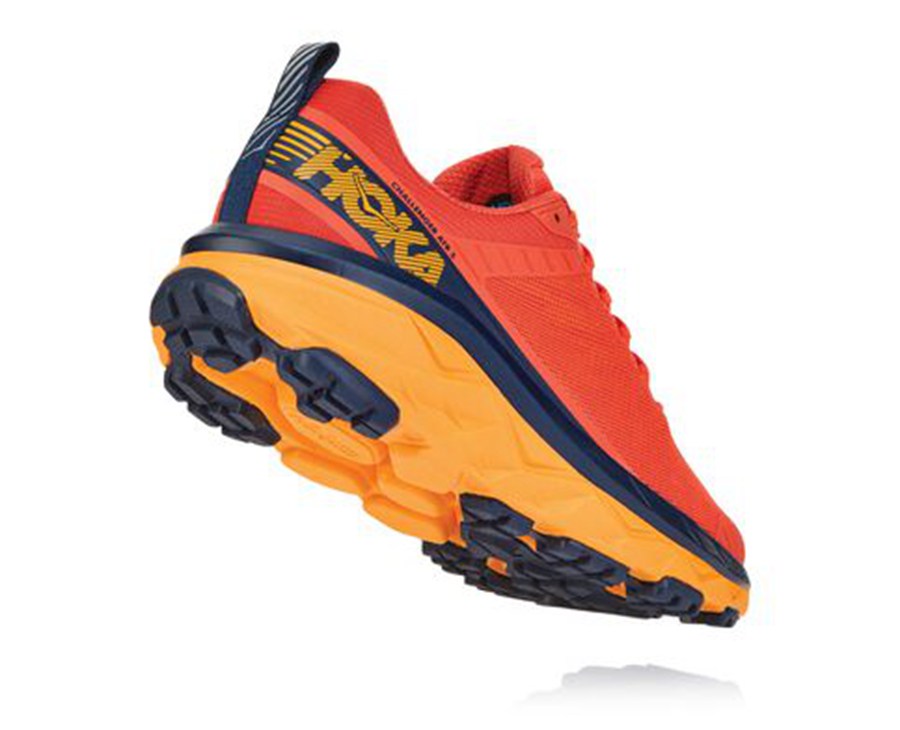 Hoka One One Spor Ayakkabı Erkek Kırmızı - Challenger Atr 5 - CR2169348